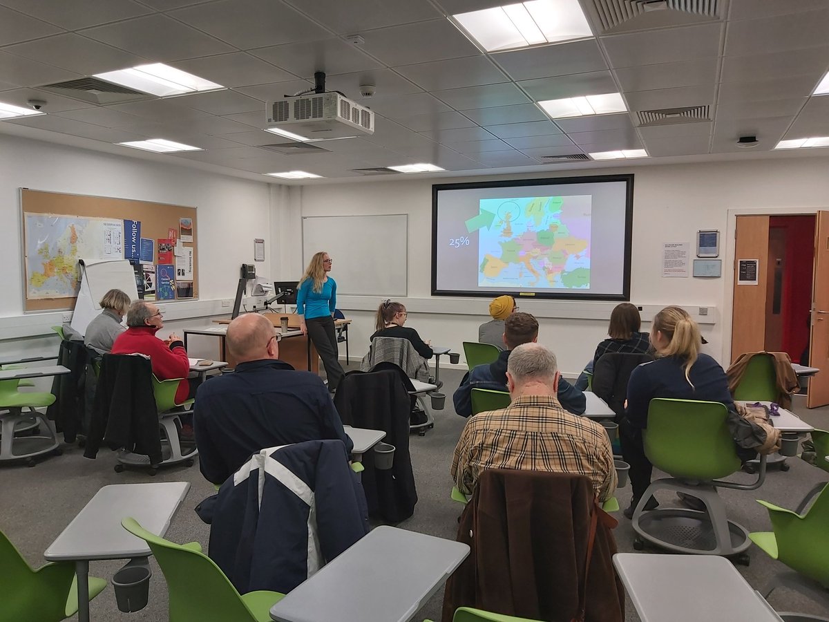 Lorna Slater talks at Dundee University Greens