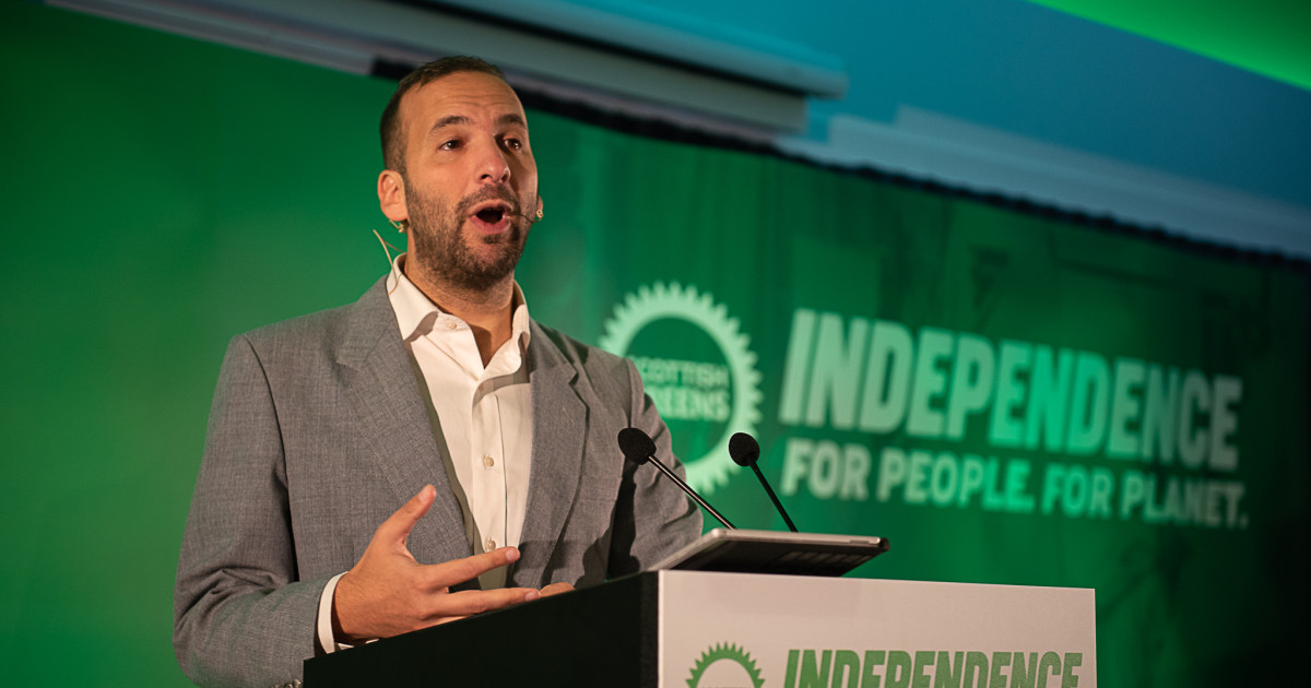 Zach Polanski at Scotitsh Green Autumn Conference 2022