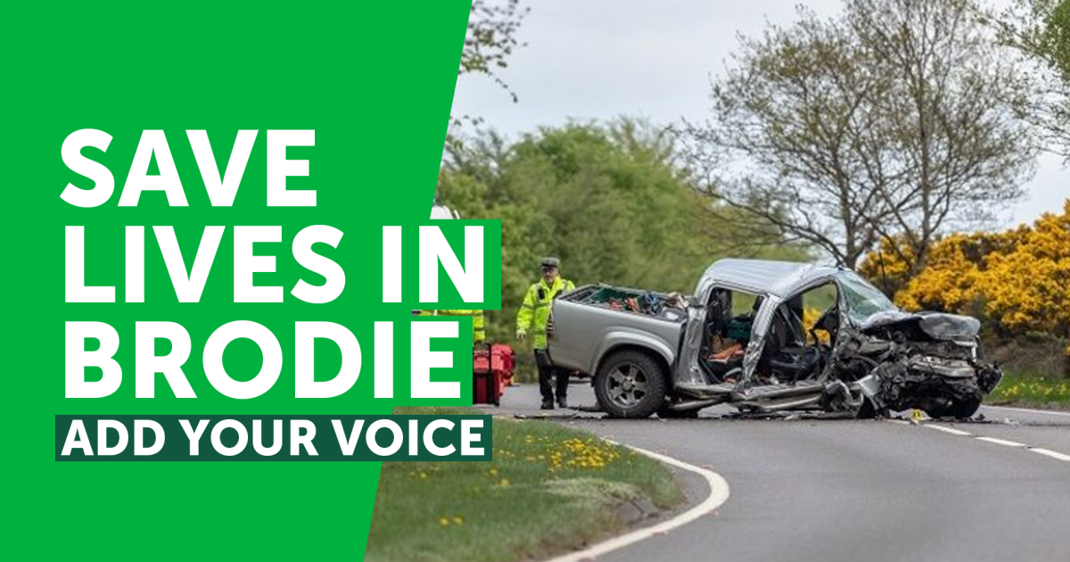 Save lives in Brodie