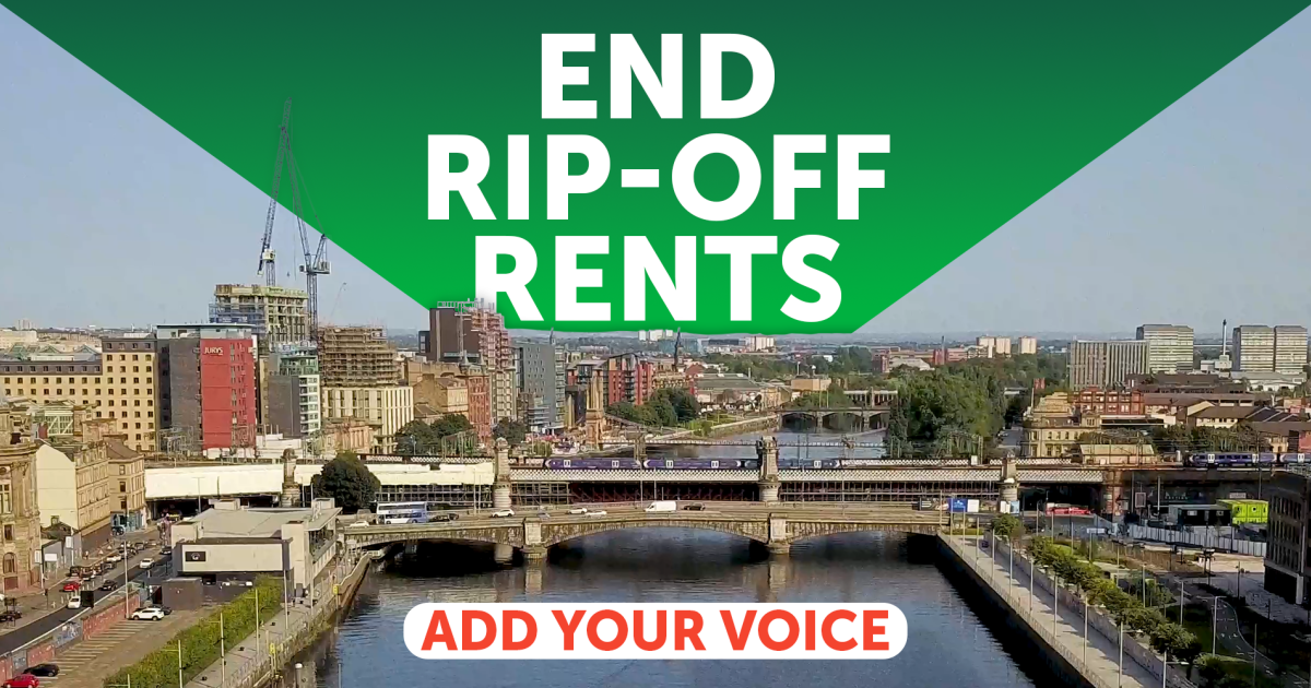 End rip-off rents. Add your voice.