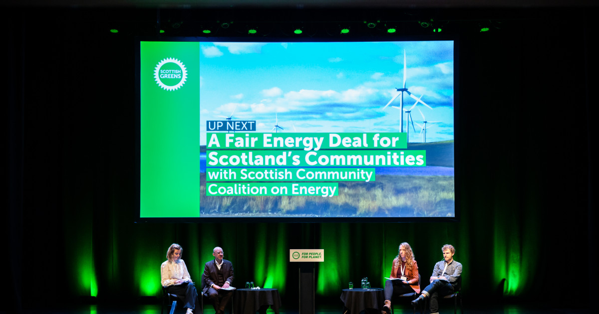 Fringe session at Scottish Greens Conference - Photo by Erika Stevenson