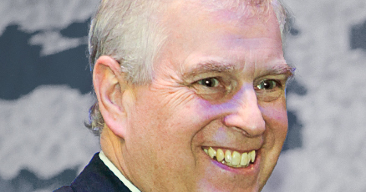 Headshot of royal family member Prince Andrew Headshot of royal family member Prince Andrew