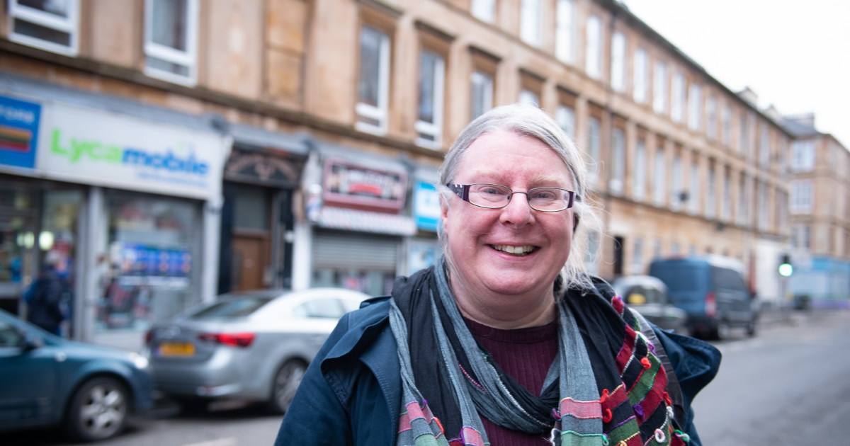 An image of Councillor Elaine Gallagher in Southside Central